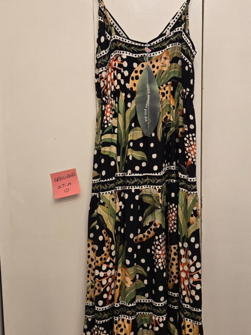 FARM Rio Garden of Life Maxi Dress NWT sz Small - Brazil Line Exclusive!!!! - Picture 7 of 8